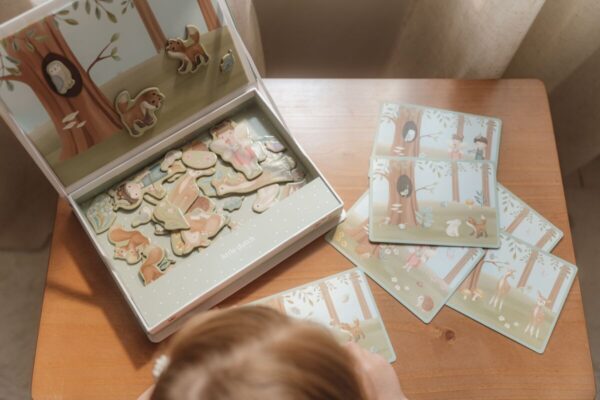 Little Dutch Magnetpusle Forest Friends FSC