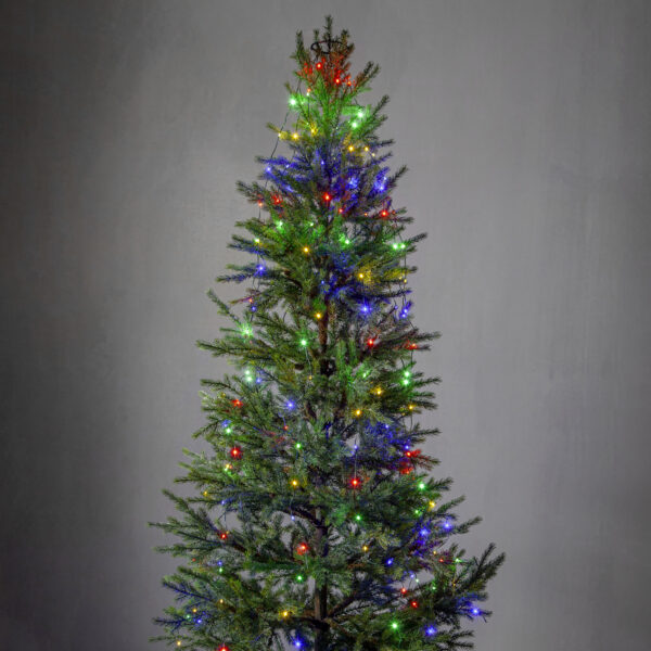 Valguskett kuusele värviline 2m 160LED IP44