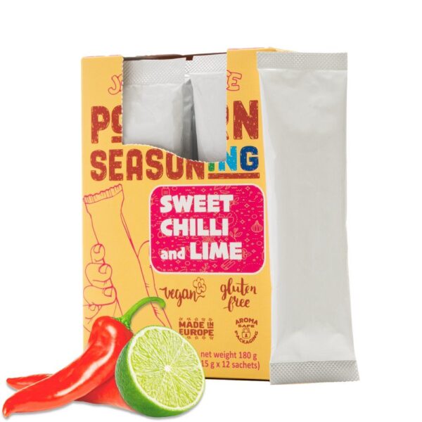 Maitseaine popkornile Sweet Chilli & Lime 180g