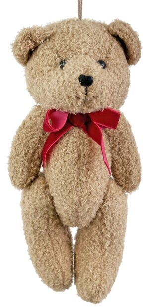 Kaisukaru punase lipsuga pruun 26cm