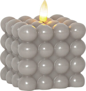 LED küünal Dot hall 7,5×7,5x h9,5cm