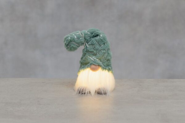 Jõulukaunistus Päkapikk LED roheline h30cm