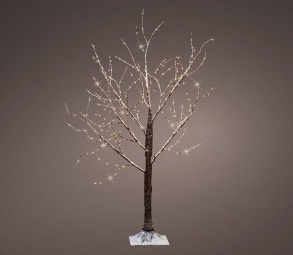 Dekoratiivpuu raagus soe valge 400LED IP44 Ø90x h150cm