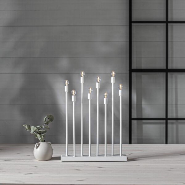 Advendiküünal Ladda 8LED valge