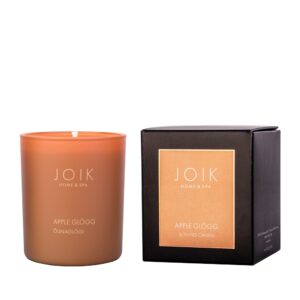 JOIK Home & Spa lõhnaküünal Õunaglögi kinkekarbis 150g