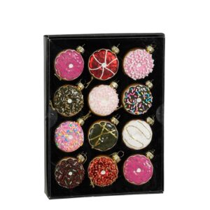 Kuuseehete komplekt klaasist Sõõrikud 12tk/pk