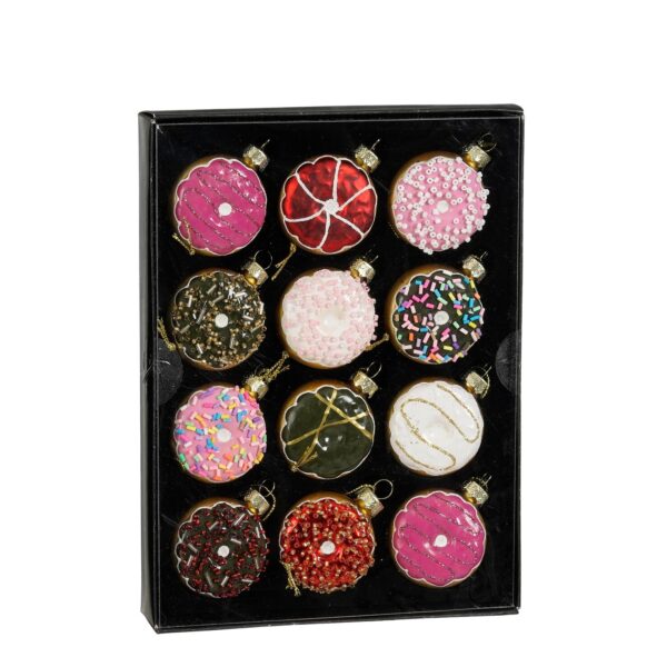 Kuuseehete komplekt klaasist Sõõrikud 12tk/pk