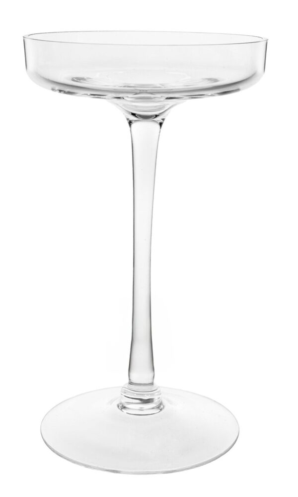 Küünlajalg läbipaistev Ø12x h21cm