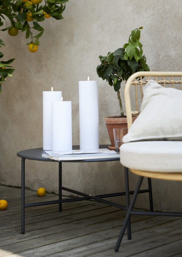 Led küünal valge Ø10x h32,5cm IP44