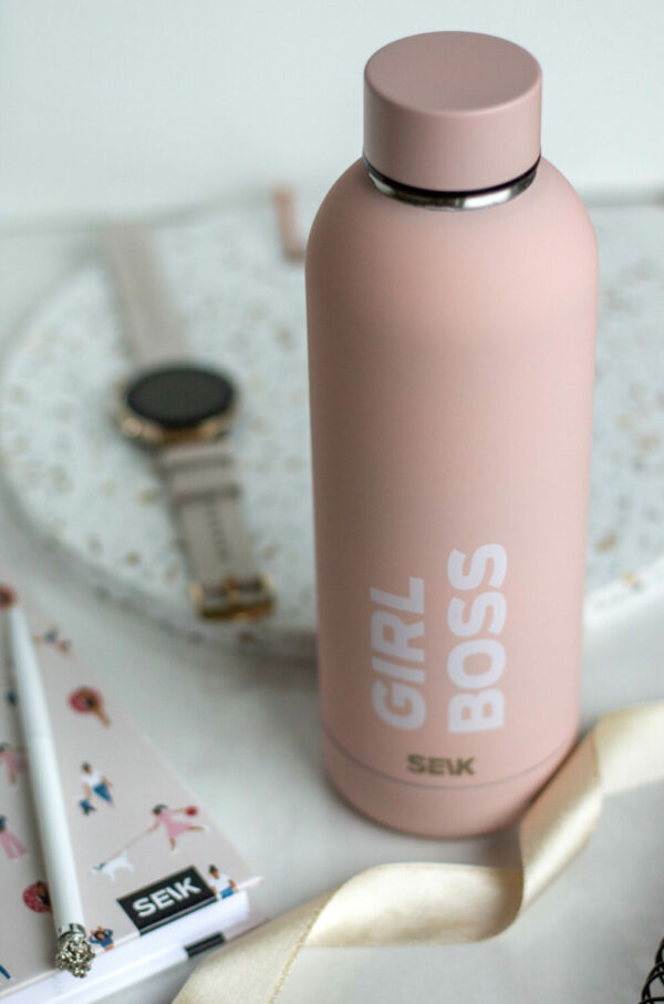 SEIK joogipudel/termospudel terasest Girl boss 500ml