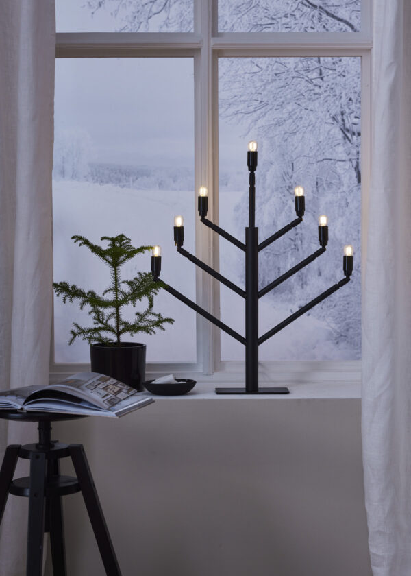 Advendiküünal Stockholm 7LED must