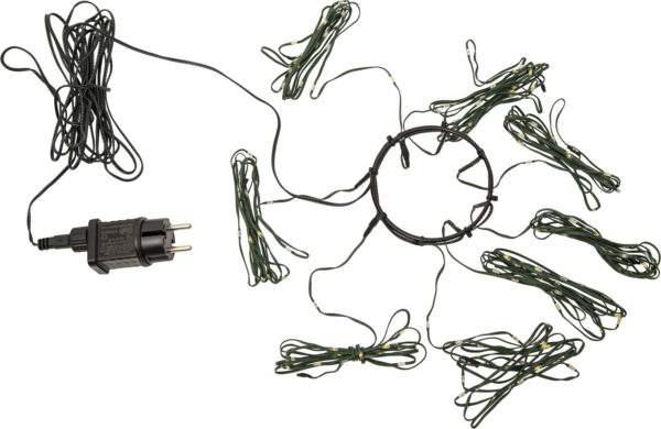 Valguskett kuusele värviline 2m 160LED IP44