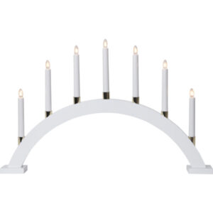 Advendiküünal Gillian kaarekujuline 7LED valge
