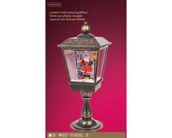 Latern langev lumi 33LED külm valge 70cm