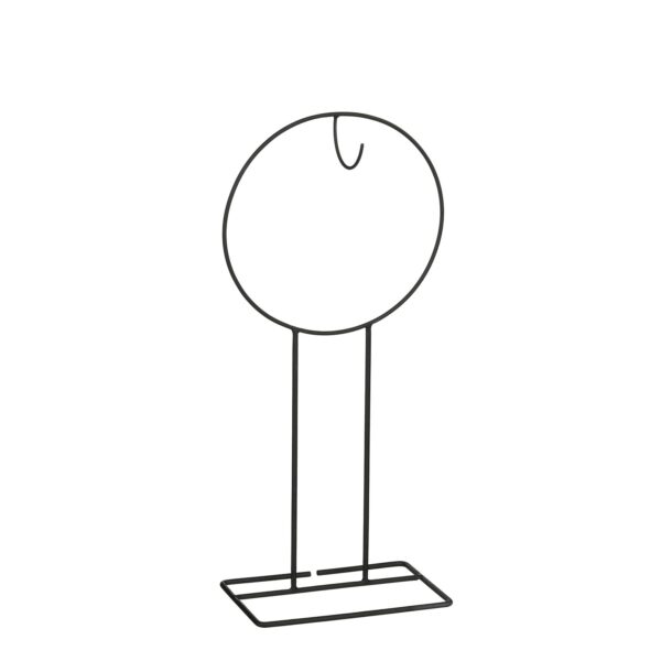 Pärjahoidja must 25x13x h49cm