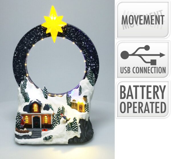 Mägiküla tähega 18,9x11,3x h28,7cm