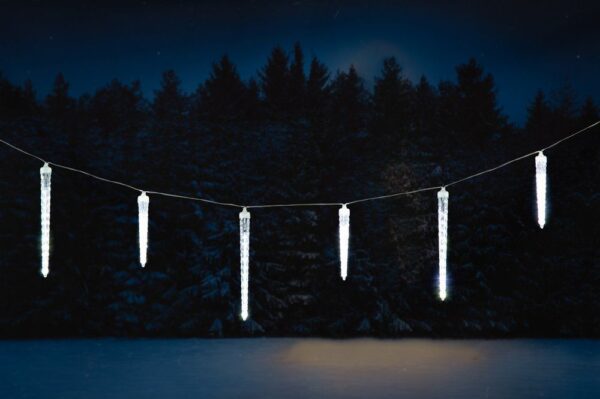 Jääpurikakett külm valge 2,25m 190LED IP44