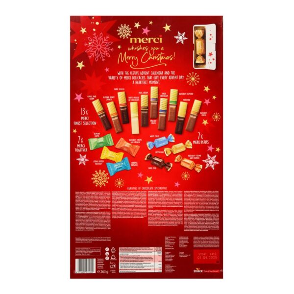Advendikalender Merci 263g