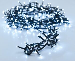 Valguskett mikro külm valge 15m 750LED IP44