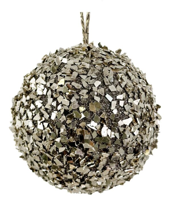 Kuuseehe helbed hõbedane Ø8cm