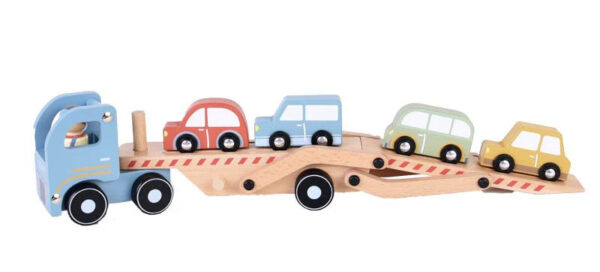 Little Dutch Puidust treilerauto FSC