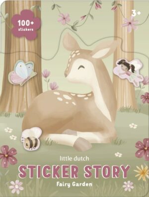 Little Dutch Kleebiste vihik Fairy Garden