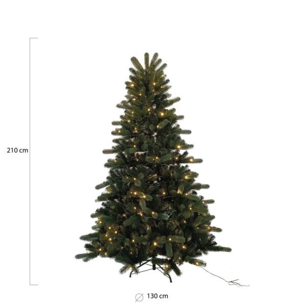 Kunstkuusk Jason Led tuledega 210cm