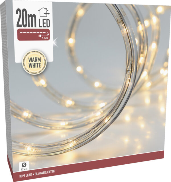 Valguskett Rope soe valge 20m 480LED IP44