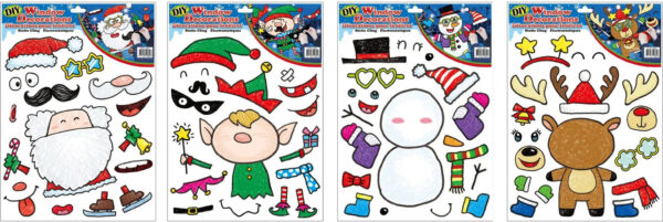 Aknakleepsud jõul 30x42cm erinevad 1tk