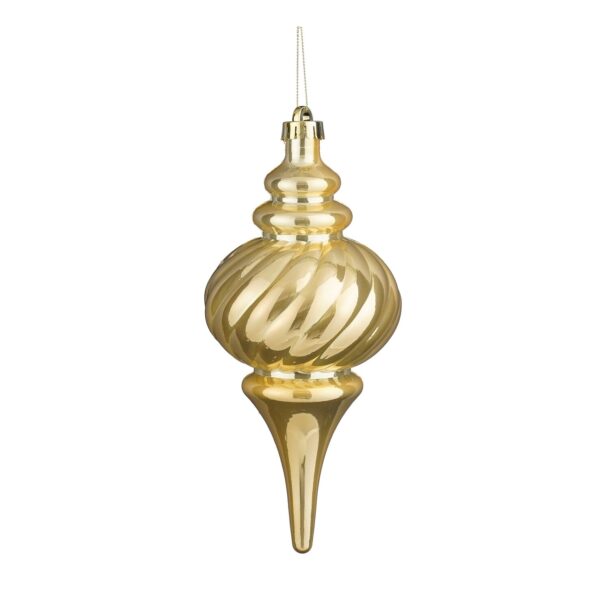 Kuuseehe tilk kuldne Ø11x h24cm