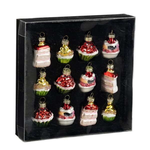 Kuuseehete komplekt klaasist Koogid 12tk/pk