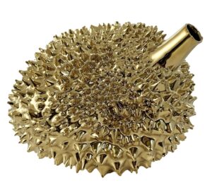 Vaas durian kuldne 19,5×16,5x h13,5cm