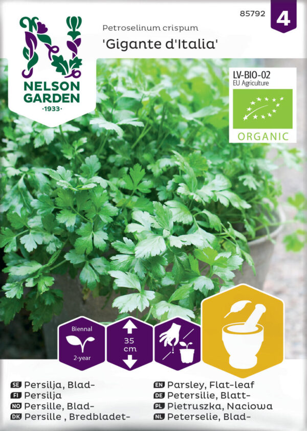 Lehtpetersell 'Gigante d'Italia' (mahe)