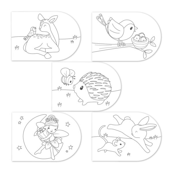 Little Dutch Maalimisraamat Fairy Garden