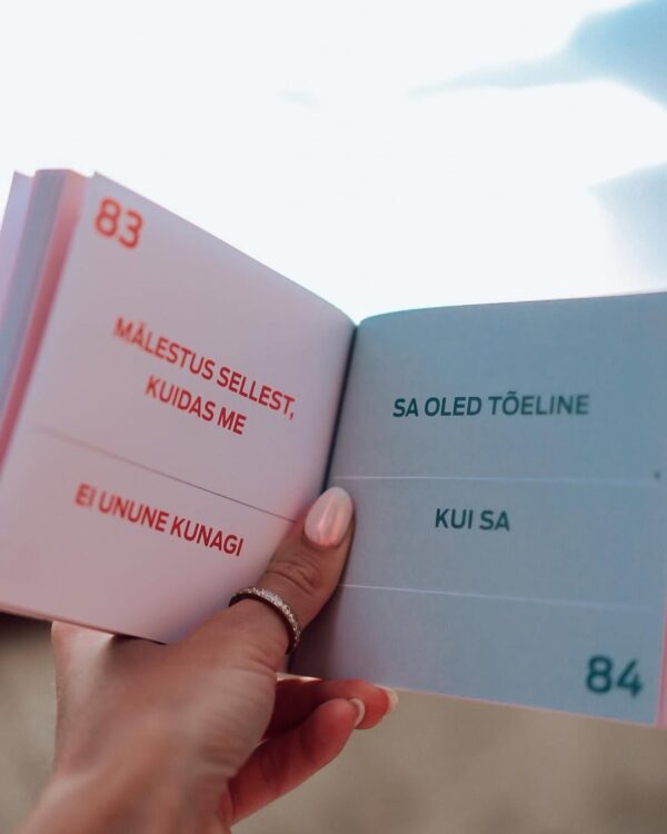 Raamat 100 asja, mida ma sinu juures armastan