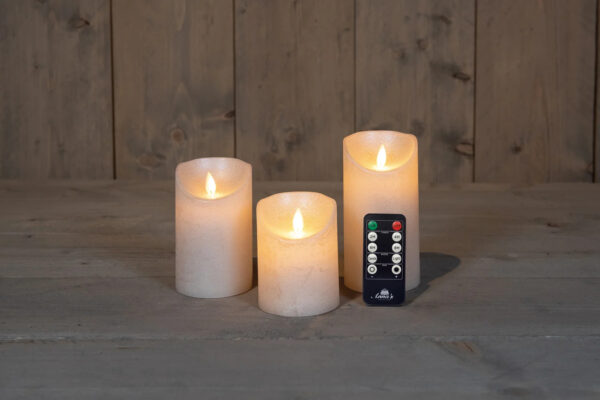 Led küünlad kreem puldiga 3tk/pk