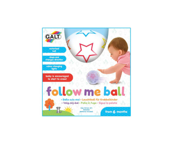 Mänguasi liikuv valgusega pall