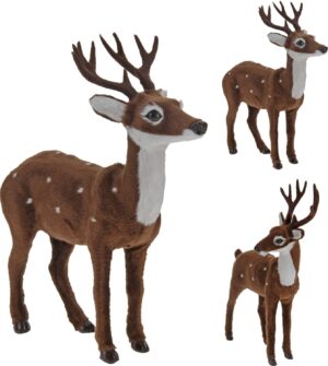 Dekoratsioon hirv pruun 23,5x6x26,5cm erinevad 1tk