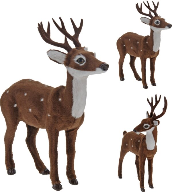 Dekoratsioon hirv pruun 23,5x6x26,5cm erinevad 1tk