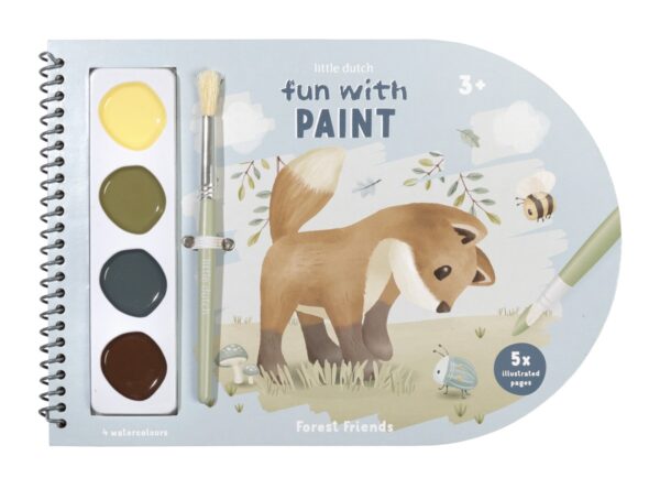Little Dutch Maalimisraamat Forest Friends