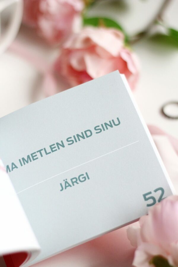 Raamat 100 asja, mida ma sinu juures armastan