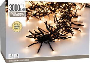 Valguskett eriti soe valge 22m 3000LED IP44