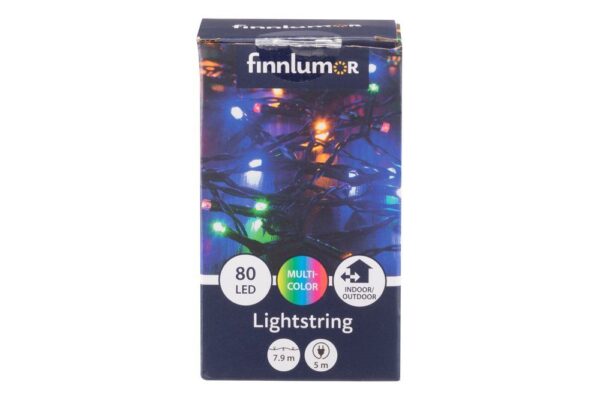 Valguskett värviline 7,9m 80LED IP44