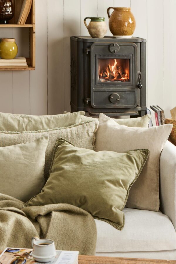 Dekoratiivpadi Samet roheline 50x50cm