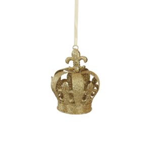 Kuuseehe kroon kuldne Ø9x h12cm