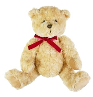 Mänguasi istuv karu beež h30cm