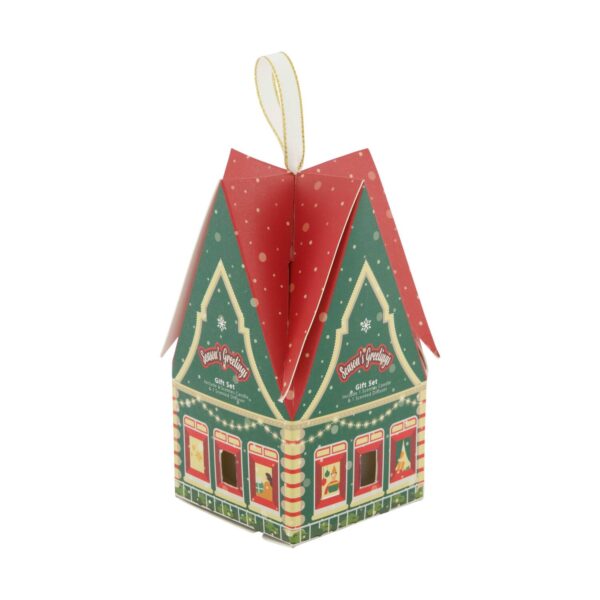 Küünal kinkepakis maja 7,5x7,5x h14cm