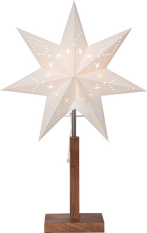 Täht Karo jalal pruun 34x14x h52cm