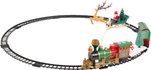 Rong raudteel jõuluvana katusel LED soe valge 90x90x h10cm