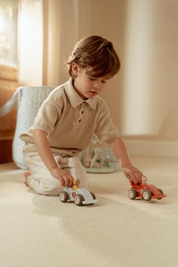 Little Dutch Võidusõiduautod tagasitõmmatavad 2 tk FSC